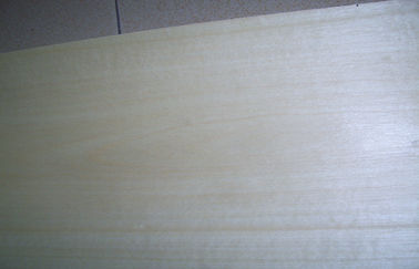 Sliced Cut White Birch Wood Veneer Prefinished With 0.5mm Thickness
