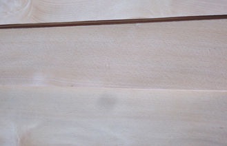 Light Yellow Beech Sliced Veneer 0.45mm Thickness For Plywood
