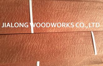 Natural Sliced Cut Sapele Pommele Wood Veneer Sheet For Hotel Decoration